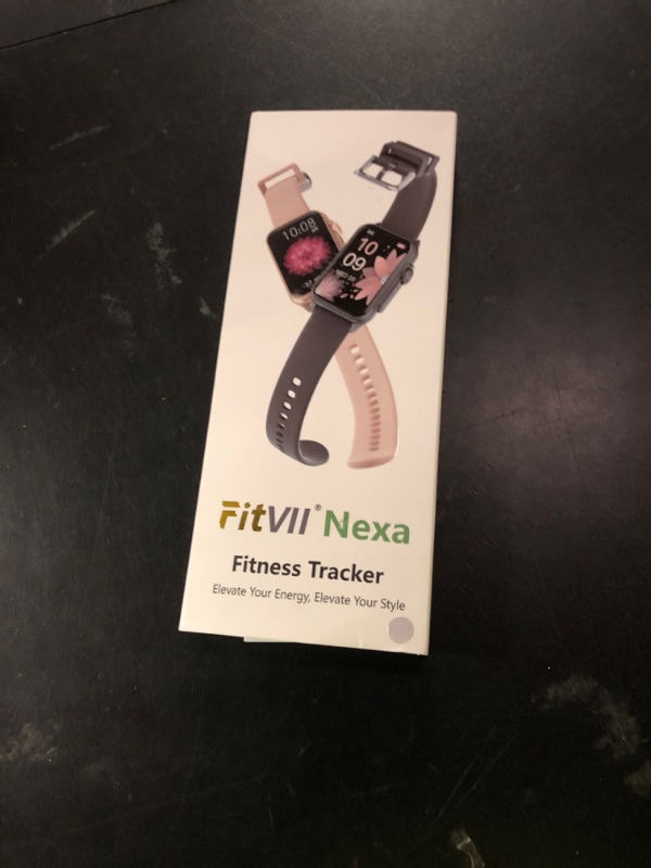 Photo 1 of FITVII Nexa Fitness Tracker Answer/Make Calls, Smart Watch with Blood Pressure, Blood Oxygen, 24/7 Heart Rate Monitor, 120+ Sport Mode Activity Tracker with Step Counter, Sleep Tracker for Women Men