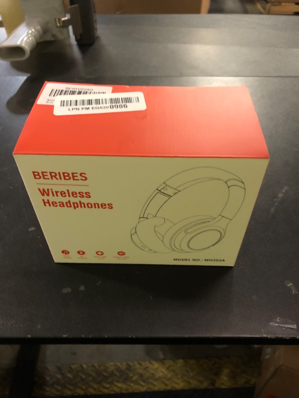 Photo 1 of BERIBES Bluetooth Headphones Over Ear, 65H Playtime and 6 EQ Music Modes Wireless Headphones with Microphone, HiFi Stereo Foldable Lightweight Headsets, Deep Bass for Home Office Cellphone PC Ect.