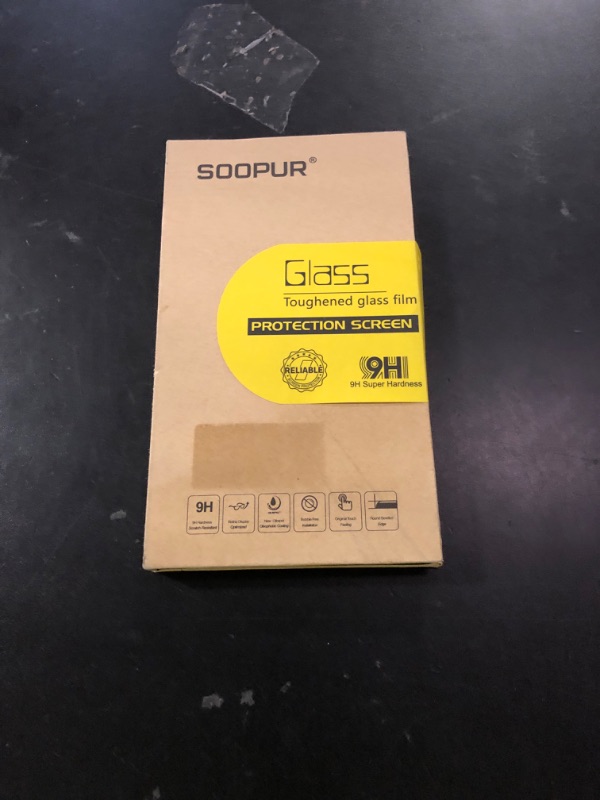 Photo 1 of SOOPUR 2 Pack Matte Privacy Screen Protector for iPhone 15 Plus/iPhone 16 Plus 6.7 Inches, Anti-spy Anti-glare Eye Protection Scratch Resistant Tempered Glass Film, Super Smooth & Sensitive Touch