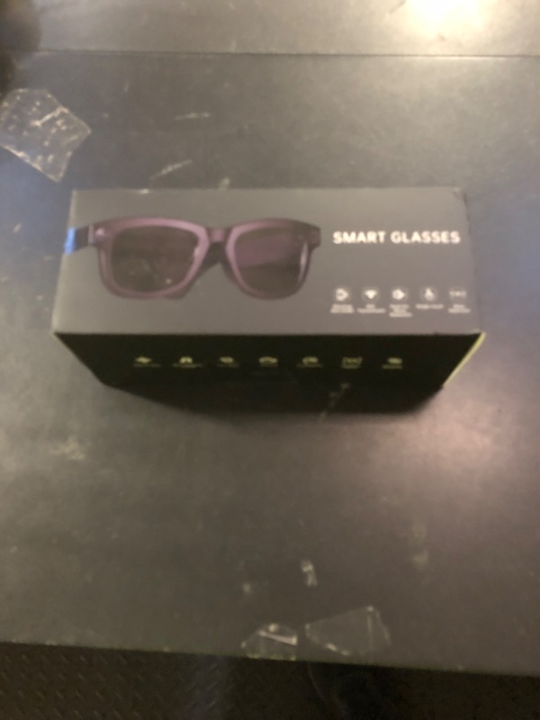 Photo 1 of T.Chilyn AI Smart Glasses with Camera, 1080P HD Video Recording Glasses, Real-Time Translation, Bluetooth Audio – Smart Glasses with Color-Changing Lenses for Travel, Sports, Outdoor Use