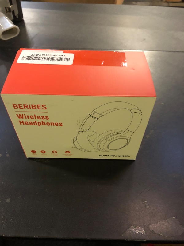 Photo 1 of BERIBES Bluetooth Headphones Over Ear, 65H Playtime and 6 EQ Music Modes Wireless Headphones with Microphone, HiFi Stereo Foldable Lightweight Headsets, Deep Bass for Home Office Cellphone PC Ect.