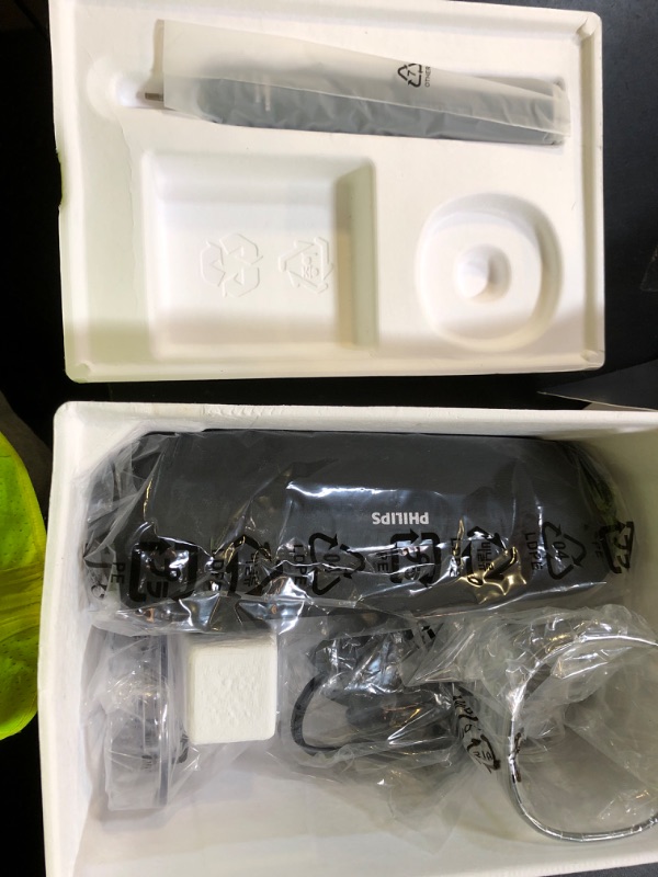Photo 1 of Philips Sonicare DiamondClean Smart 9500 Electric Toothbrush, Sonic Toothbrush with App, Pressure Sensor, Brush Head Detection, 5 Brushing Modes and 3 Intensity Levels, Black, Model HX9923/11