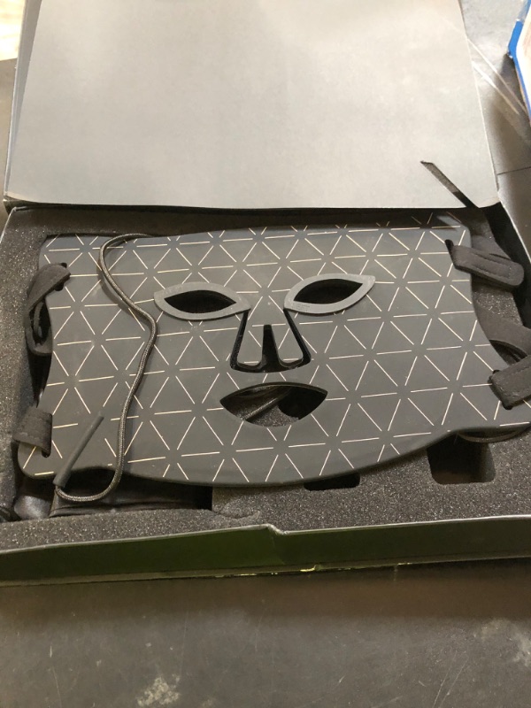 Photo 1 of Lovsheme Red Light Therapy for Face, Enhance LED Face Mask Light Therapy for Acne, Wrinkles & Skin Rejuvenation, 3 Light Modes & Timing Settings, Eye Protection, Portable LED Face Mask Home Skincare
