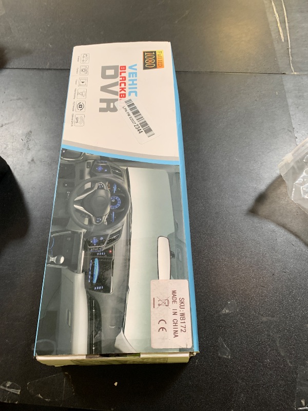 Photo 1 of UNITOPSCI Mirror Dash Cam 4 Inch Rear View Mirror Camera 1080P Front and Rear View Dual Cameras with 64G Card, Motion Detection, Night Vision, Parking Assistance, Loop Recording, 24H Parking Monitor