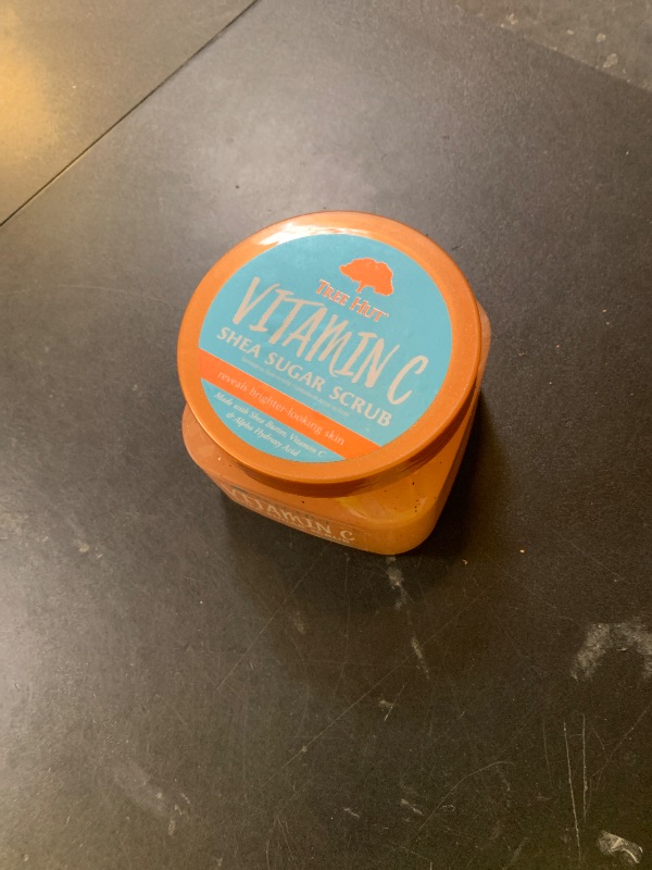 Photo 1 of Tree Hut Vitamin C Shea Sugar Scrub, 18 oz, Ultra Hydrating and Exfoliating Scrub for Nourishing Essential Body Care