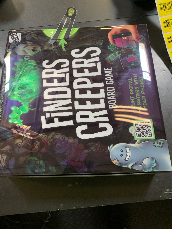 Photo 1 of Micro Games of America™ Finders Creepers Board Game an App-Vanced™ Game – Hunt Digital Monsters with Your Phone, 2-4 Players, Ages 8+