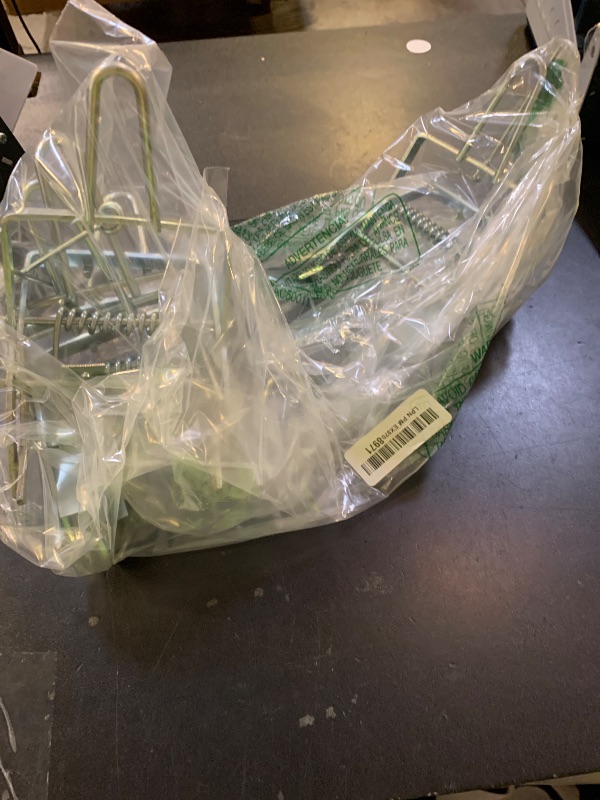 Photo 1 of 4 Pack Mole Traps That Kill Best, Mole Trap Easy to Set, Galvanized Steel Gopher Traps for Lawns, Reusable Quick Capture Gopher Hawk Vole Trap Outdoor Use