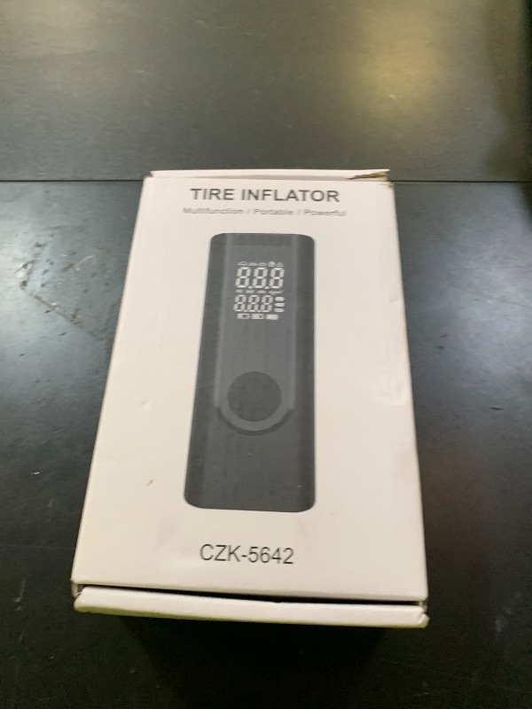 Photo 1 of KUXISA Tire Inflator Portable Air Compressor,180PSI & 3X Faster Air Pump for Car Tires with Digital Pressure Gauge, 25000mAh Air Compressor for Car, Motorcycle, Bicycle, Ball and More