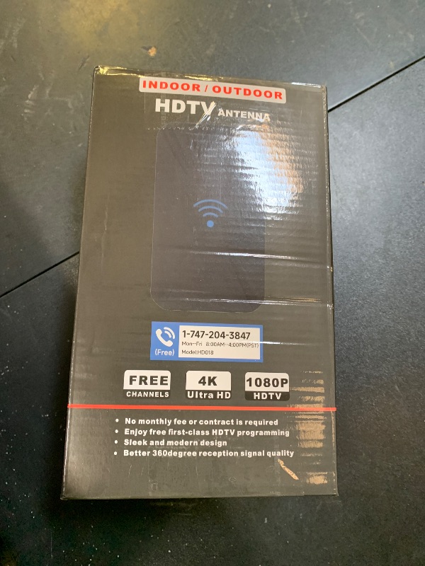 Photo 1 of 2025 Upgraded TV Antenna Indoor, 2800+ Miles Range Digital Antenna for Smart TV Indoor, HDTV Antenna for Local Channels with Amplifier, Outdoor Antenna Support 8K 4K 1080p All TVs -38FT Coax Cable