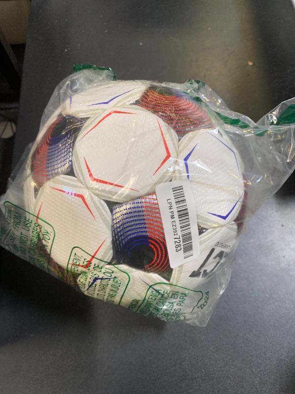 Photo 1 of SELECT Numero 10 Soccer Ball, White/Blue/Red V25, Size 5