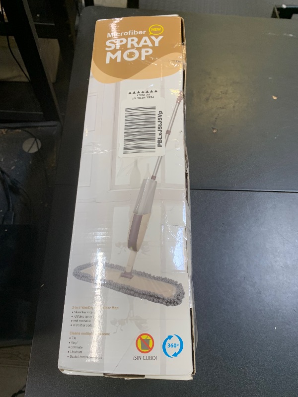 Photo 1 of Spray Wet Mops for Hardwood Floor Cleaning - MEXERRIS Microfiber Dust Mop with Spray 3X Reusable Washable Pads Hard Wood Floor Mops Commercial Home Use for Laminate Wood Tiles Hardwood