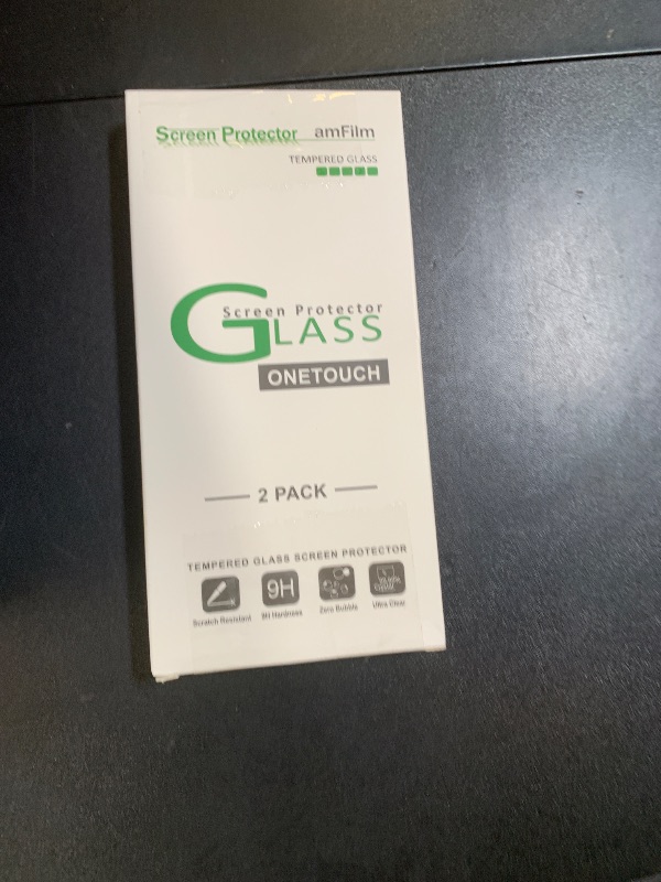 Photo 1 of amFilm Auto-Alignment OneTouch for Samsung Galaxy S24 Ultra 6.8'' Screen Protector + Camera Lens Protector, Tempered Glass, 30 seconds Installation, Bubble Free, Case Friendly, Anti-Scratch [2+2 Pack]