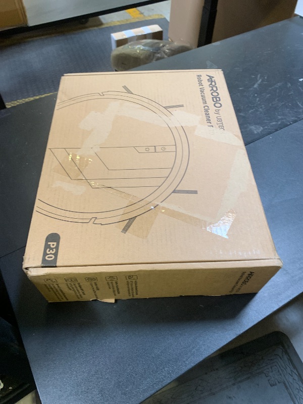 Photo 1 of AIRROBO Robot Vacuum and Mop, 3000Pa Strong Suction Power Vacuum Mop Robot, Wi-Fi/App/Alexa, Self-Charging Robotic Vacuum for Hard Floor, Pet Hair and Low-Piled Carpet, Slim Design, Quiet,P30