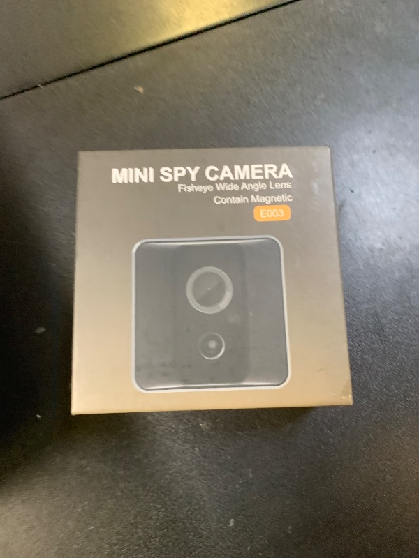 Photo 1 of HD 1080P Portable Small Nanny Cam with Night Vision,Wireless Mini Spy Camera Body Cam Surveillance Cameras for Home Security Indoor/Outdoor Small Security Camera No WiFi Needed
