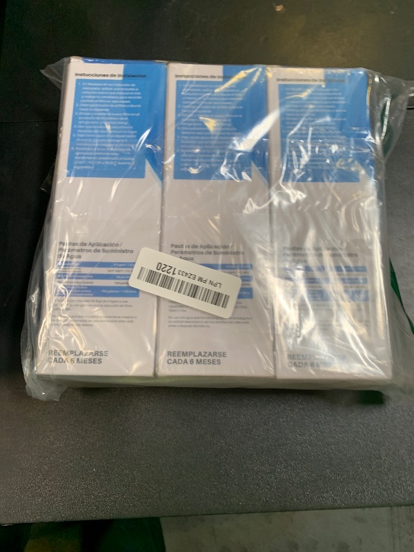 Photo 1 of ICEPURE DA97-17376B Replacement for Samsung HAF-QIN/EXP, HAF-QIN, DA97-08006C, RF28R7351SG, RF23M8070SR, RF23M8070SG, RF23M8090SG, RF28R7201SR, RF23M8570SR, Refrigerator Water Filter (Pack of 3)
