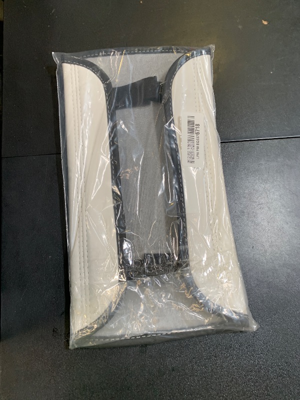 Photo 1 of frani Center Console Armrest Cover Designed for Tesla Model 3 Highland 2024-2026 and Model Y Juniper 2026 Refresh,Non-Slip Designed with EZ Snap On Install-White