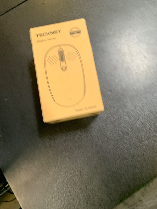 Photo 1 of TECKNET Wireless Mouse, 2.4G Quiet Computer Mouse with USB Receiver, 4 Buttons Portable Cordless Mice for Chromebook, Laptop, PC, Mac, 800/1200/1600 DPI - Purple