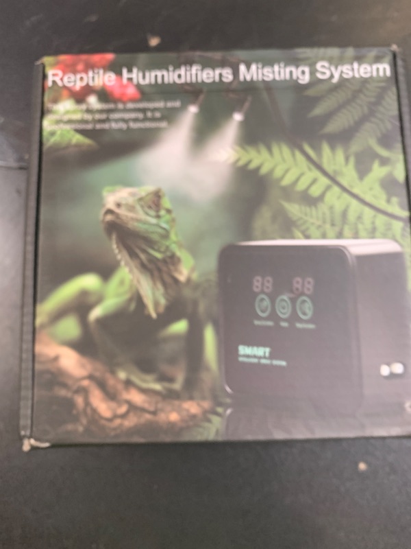 Photo 1 of MECESOR Reptile Humidifiers Smart Misting System for Herps Terrariums, Reptile Mister Automatic with Timer, 360° Adjustable Misting Nozzles for Chameleons, Snake, Frog, Turtle, Lizard