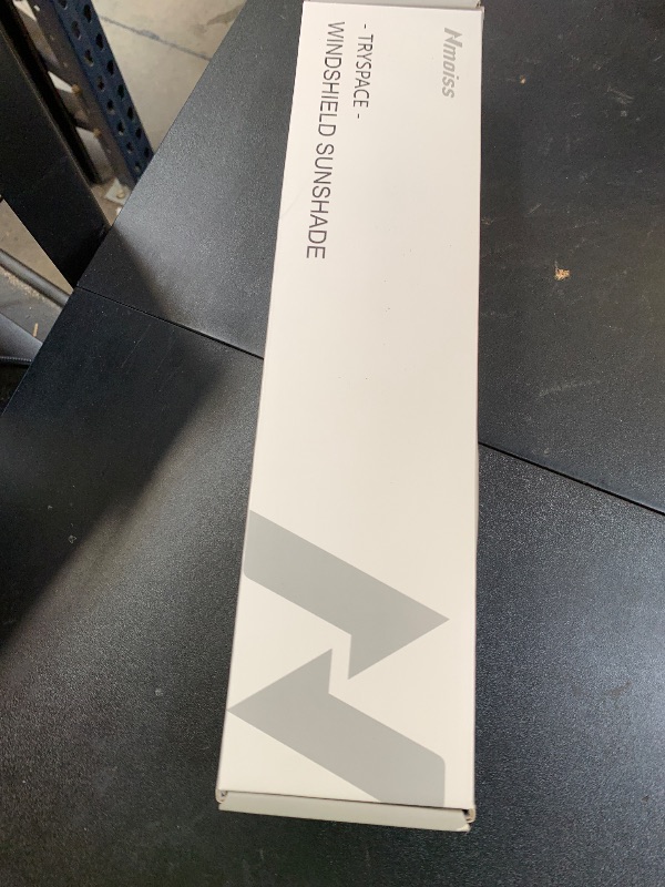Photo 1 of [2025 Upgrade] Nmoiss Windshield Sun Shade Umbrella - [Vinyl Coating Heat Shield] Protect Car from Sun Rays & Heat Damage Keep Cool and Protect Interior, Spring Structure Edge Medium 56" L x 31" W