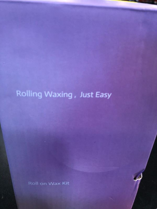 Photo 1 of Waxfans Roll on Wax Kit, Waxing Kit for Women and Men, Wax Roller Waxing Kit for All Skin Types, Roll on Waxing Kit for Hair Removal, with Honey and Rose Wax Cartridges & 50 Pcs Wax Strips