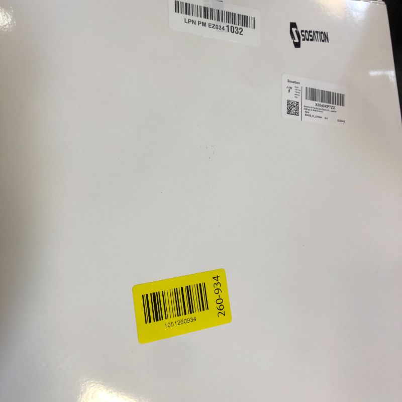 Photo 1 of Sosation 6 Pcs Square Plastic Flat Blank Plate Wall Hole Cover Ceiling Cover Plate with 48 Pcs Double Faced Adhesive Tape for Ceilings or Wall(12 Inch)