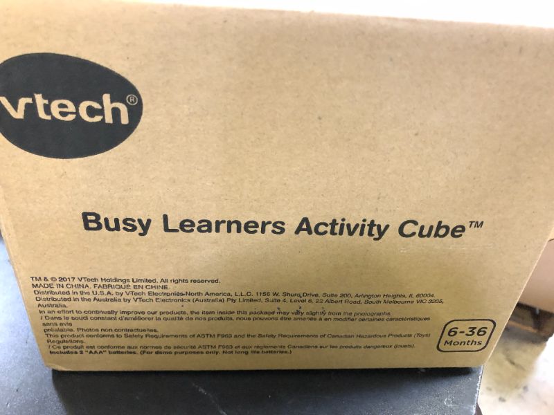 Photo 1 of VTech Busy Learners Activity Cube (Frustration Free Packaging)