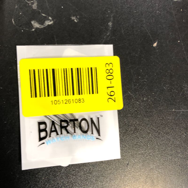 Photo 1 of BARTON WATCH BANDS, Quick Release Spring Bars - Choice of Widths - Packet of Four 20mm Stainless Steel Pins