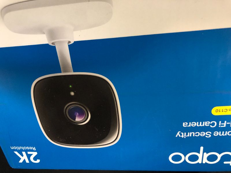 Photo 1 of TP-Link Tapo 2K Indoor Security Camera for Baby Monitor, Dog Camera w/Motion Detection, 2-Way Audio Siren, Night Vision, Cloud & SD Card Storage(Up to 256 GB), Works w/Alexa & Google Home(Tapo C110)