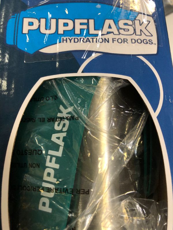 Photo 1 of PupFlask Large Dog Water Bottle | 27 or 40 OZ Stainless Steel | Convenient Dog Drink Dispenser | Puppy Travel Water Bowl | Portable Pet Hydration Bottle | Leak Proof | Perfect Size for All Breeds