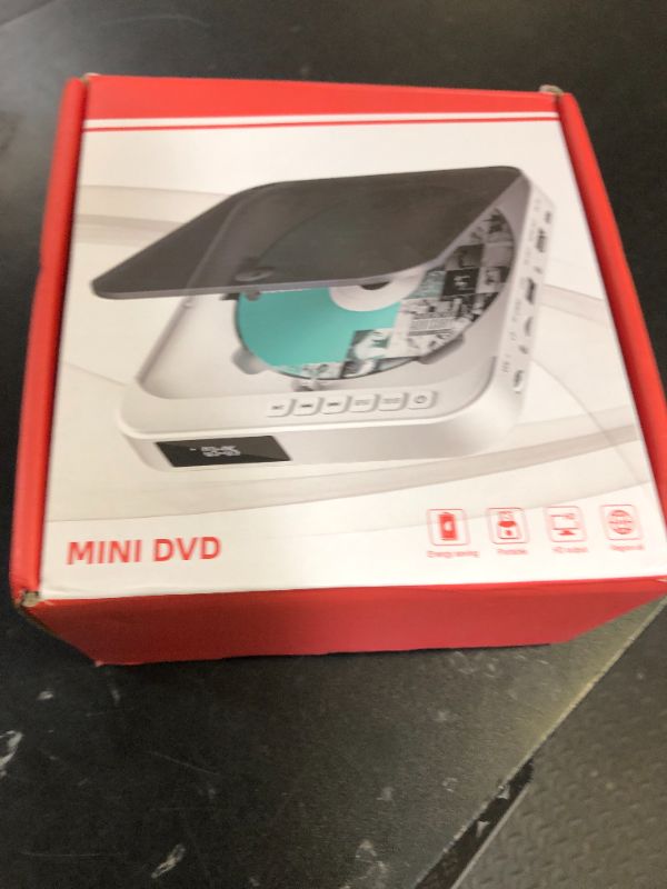 Photo 1 of HDMI DVD Players for TV, DESOBRY 1080P HD Mini Small DVD Player with All Region Free, Compact DVD Player for Smart TV, Support AV Output, USB/TF Card Input, Remote Control,PAL/NTSC
