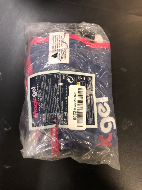 Photo 1 of Magic Gel Reusable Cold Pack - Hip Brace for Bursitis, Replacement and Flexor - After Surgery Recovery Supplies for Men & Women - Ice Wrap for Inflammation, Swelling, Pain Relief