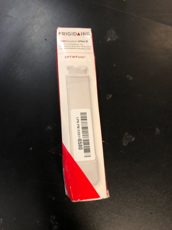 Photo 1 of FRIGIDAIRE EPTWFU01 PureSource Ultra II Refrigerator Water Filter, 1 Count, White