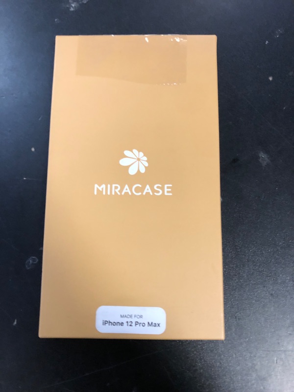 Photo 1 of Miracase Magnetic for iPhone 12 Pro Max Case [Compatible with MagSafe] Full-Body Phone case with Built-in Glass Screen Protector& Camera Protector, Military Drop Proof 12 Pro Max Cover, Blue