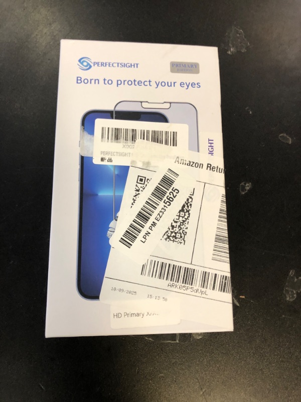 Photo 1 of PERFECTSIGHT HD Clear Anti Blue Light Filter Tempered Glass Screen Protector for iPhone 11 Pro 2019, iPhone Xs/X/ 10 5.8 inch 1 Pack - Anti Fingerprint, 2 Stronger, Alignment Frame Easy Installation