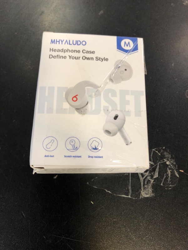 Photo 1 of MHYALUDO for AirPods 4th Generation Case Cover 2024, Military-Grade Shockproof, Soft TPU Highly Transparent Anti-Yellowing for AirPods 4 Case with Cleaning Kit & Cute Round Buckle, Clear White