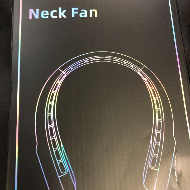 Photo 1 of KIDEE Neck Fan, Portable Bladeless Neck Fans, Upgrade 360° Airflow, Super Quiet, 3 Speeds, 4000mAh Personal Wearable Neck Fan, Upgraded Cooling Air Volume USB Rechargeable Hands Free Fan