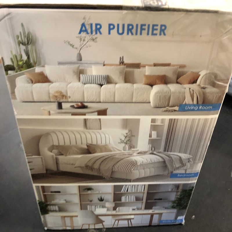 Photo 1 of Air Purifier for Home Large Room Up to 1200 Sq Ft, Air Cleaner with H13 Filter, Air Quality Sensor, 4 Timers, 3 Speeds Fan, Quite Air Purifier for Dust, Pet Hair, Pollen