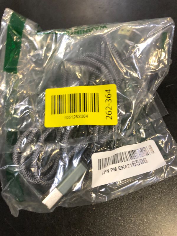 Photo 1 of AINOPE Printer Cable, [2-in-1] Printer USB B to USB C/A MIDI Cable High Speed Nylon Braided for MacBook Pro, HP Canon Brother Dell Epson Lexmark DAC,MIDI Keyboard, 6.6FT, Grey