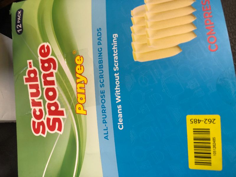 Photo 1 of All-Purpose Non Scratch Sponges?Sponges Kitchen for Washing and Cleaning Dishes, Non-Stick Cookware,Premium Scrub and Scrubbers?Cleaning of Kitchen, Bathroom,and Household,12Pad