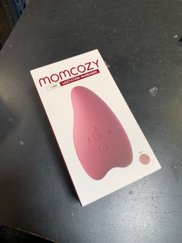 Photo 1 of Momcozy Warming Lactation Massager 2-in-1, Soft Breast Massager for Breastfeeding, Heat + Vibration Adjustable for Clogged Ducts, Improve Milk Flow, Engorgement