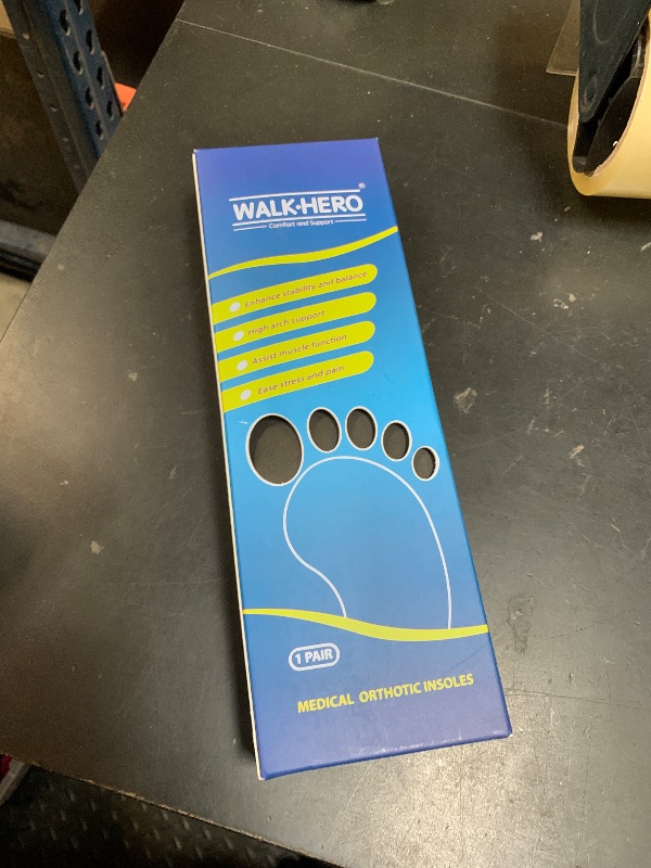 Photo 1 of Plantar Fasciitis Feet Insoles Arch Supports Orthotics Inserts Relieve Flat Feet, High Arch (Mens 6-6 1/2 | Womens 8-8 1/2)