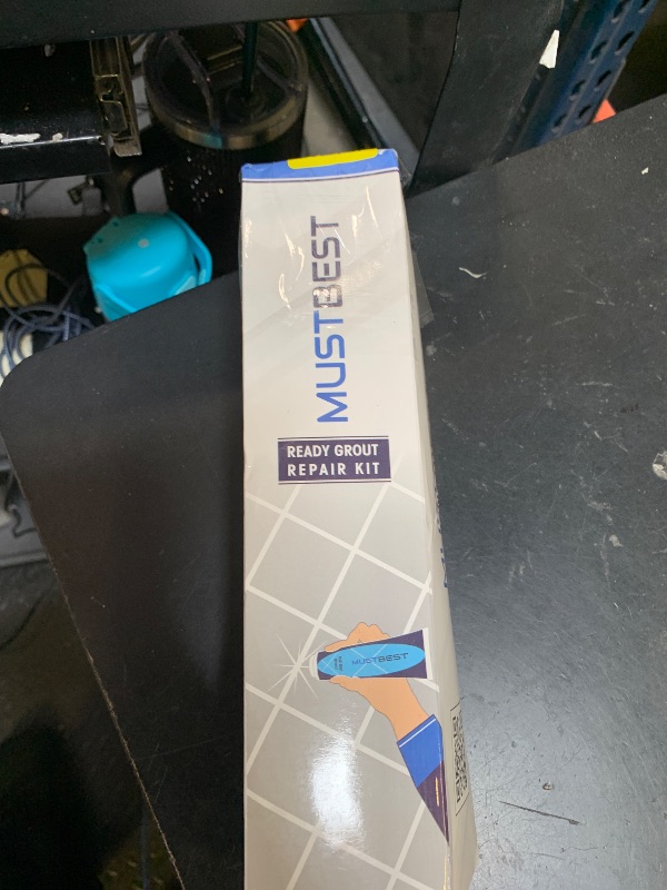Photo 1 of MUSTBEST Tile Grout Repair Kit (Brown, 13.4 oz-380 gr.), Four-Way Use, Repair, Renew, Repaint, Fill The Gaps, Fast Drying, Odorless, Waterproof and Pre-Mixed Grout Pen for Shower, Kitchen, Pool