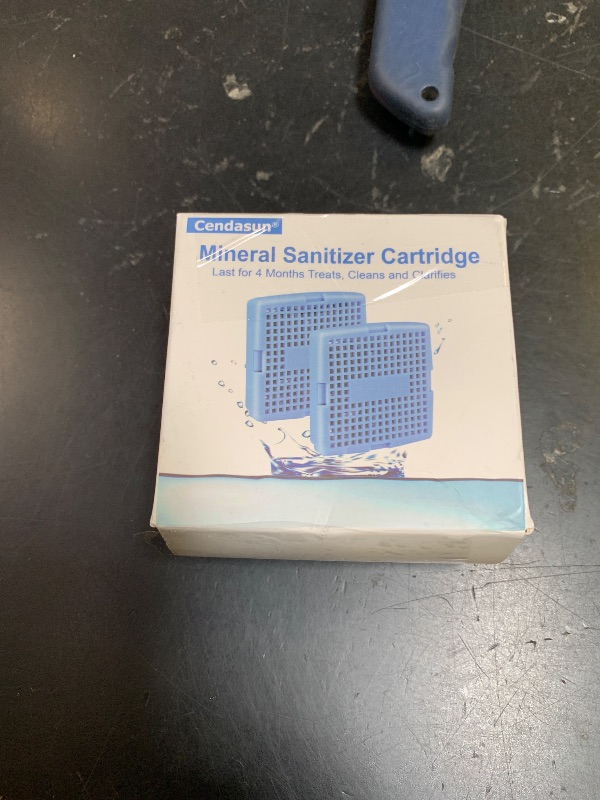 Photo 1 of Hot Tub Mineral Sanitizer for Hot Tubs Filter, Cleans and Clarifies Last for 4 Months Treats, 2 Pack