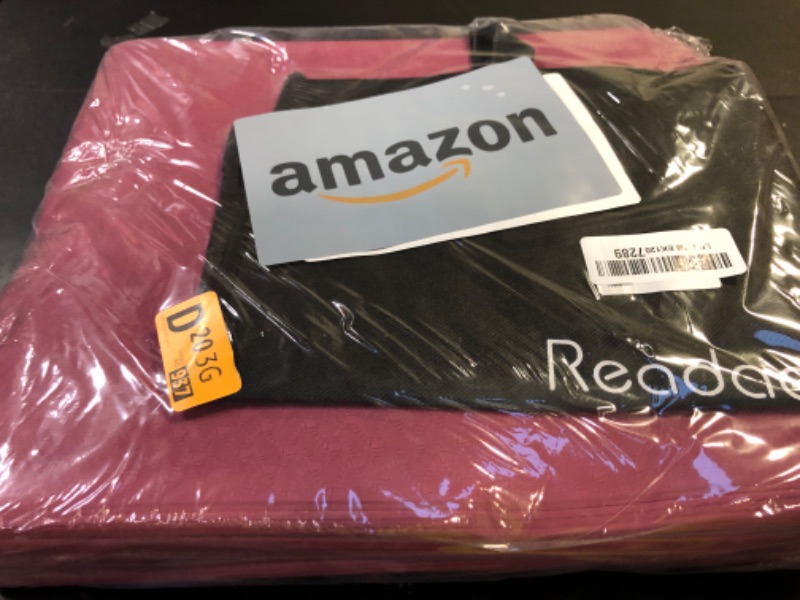 Photo 1 of Readaeer Foldable Yoga Mat for Travel Folding Yoga Mat 6mm Thick with Carrying Bag, Non-Slip TPE Exercise Pilates Mat for 72" L x 24" W x 0.24 Inch