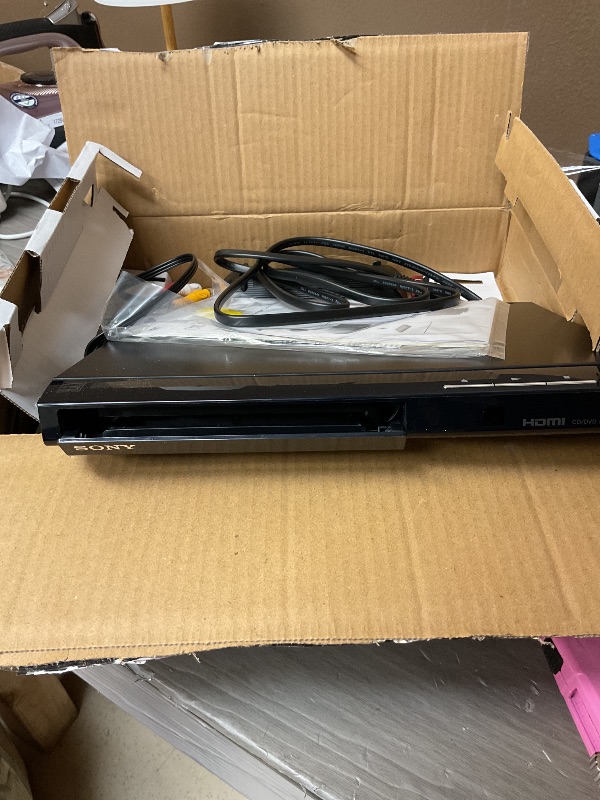 Photo 1 of Sony DVPSR510H DVD Player, with HDMI port (Upscaling)