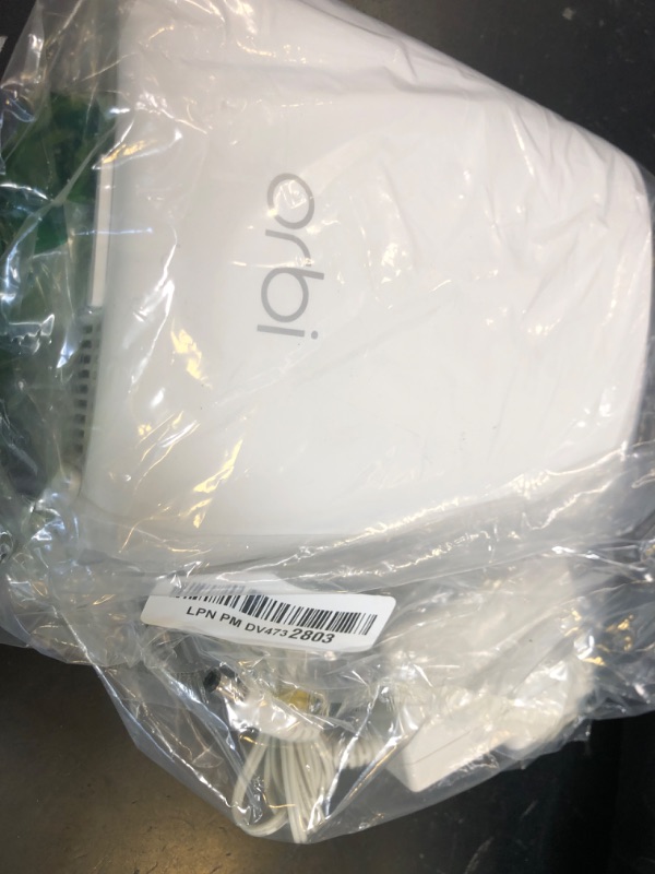 Photo 1 of NETGEAR Orbi Whole Home Wifi System Add-On Satellite - White (Renewed)