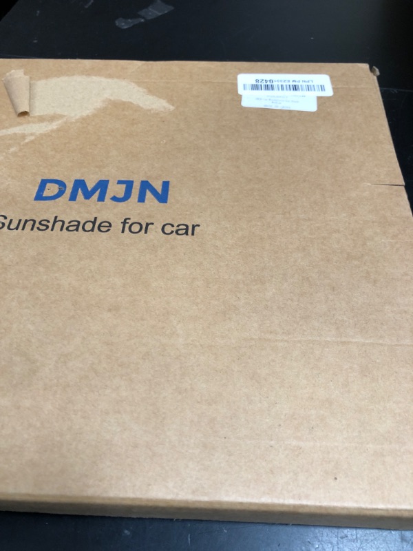 Photo 1 of [2025 Upgrade] DMJN Windshield Sun Shade Car, [100% Sun Bolck & UV Reflective] Keep Car Cool & Interior Protection Sunshade, Flexible & Durable Sun Visor Universal Fit Medium