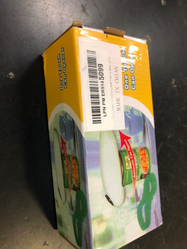 Photo 1 of Electric Can Opener Open Your Cans with A Simple Press of Button -withSmooth Edge Battery Operated Handheld for All Can Sizes, Best KitchenGadget for Seniors, and Weak Hands Best Gifts