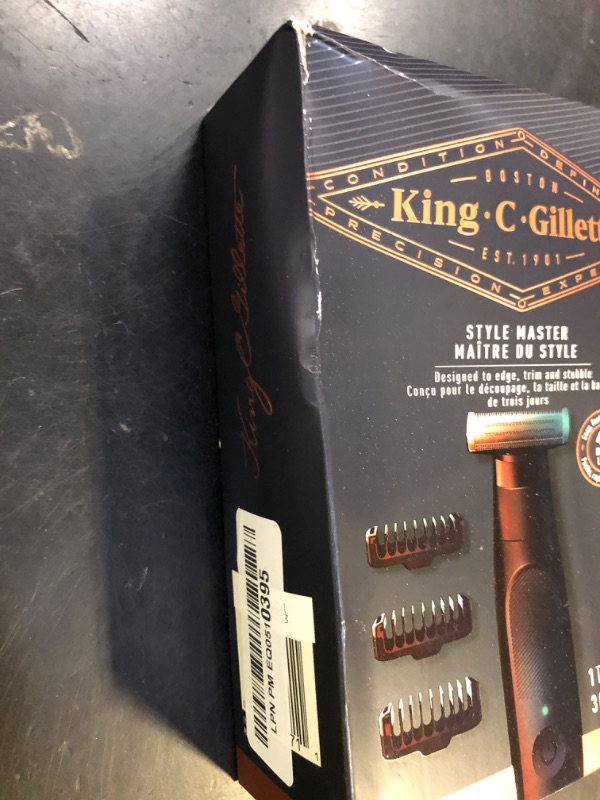 Photo 1 of King C. Gillette All-in-one Styler with CenterCut Technology for Ultimate Efficacy & Closeness, Cordless Design, and Easy, Fast Grooming