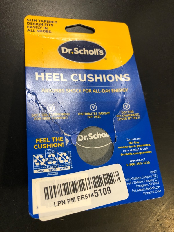 Photo 1 of Dr. Scholl's Heel Cushions with Massaging Gel Advanced // All-Day Shock Absorption and Cushioning to Relieve Heel Discomfort (for Women's 6-10, Also Available for Men's 8-13)
